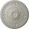Ekena Millwork Athens Ceiling Medallion (Fits Canopies up to 3 5/8"), Hnd-Painted Pot of Cream, 26 1/4"OD x 3 1/4"P CM27ATPCF - alternate 1